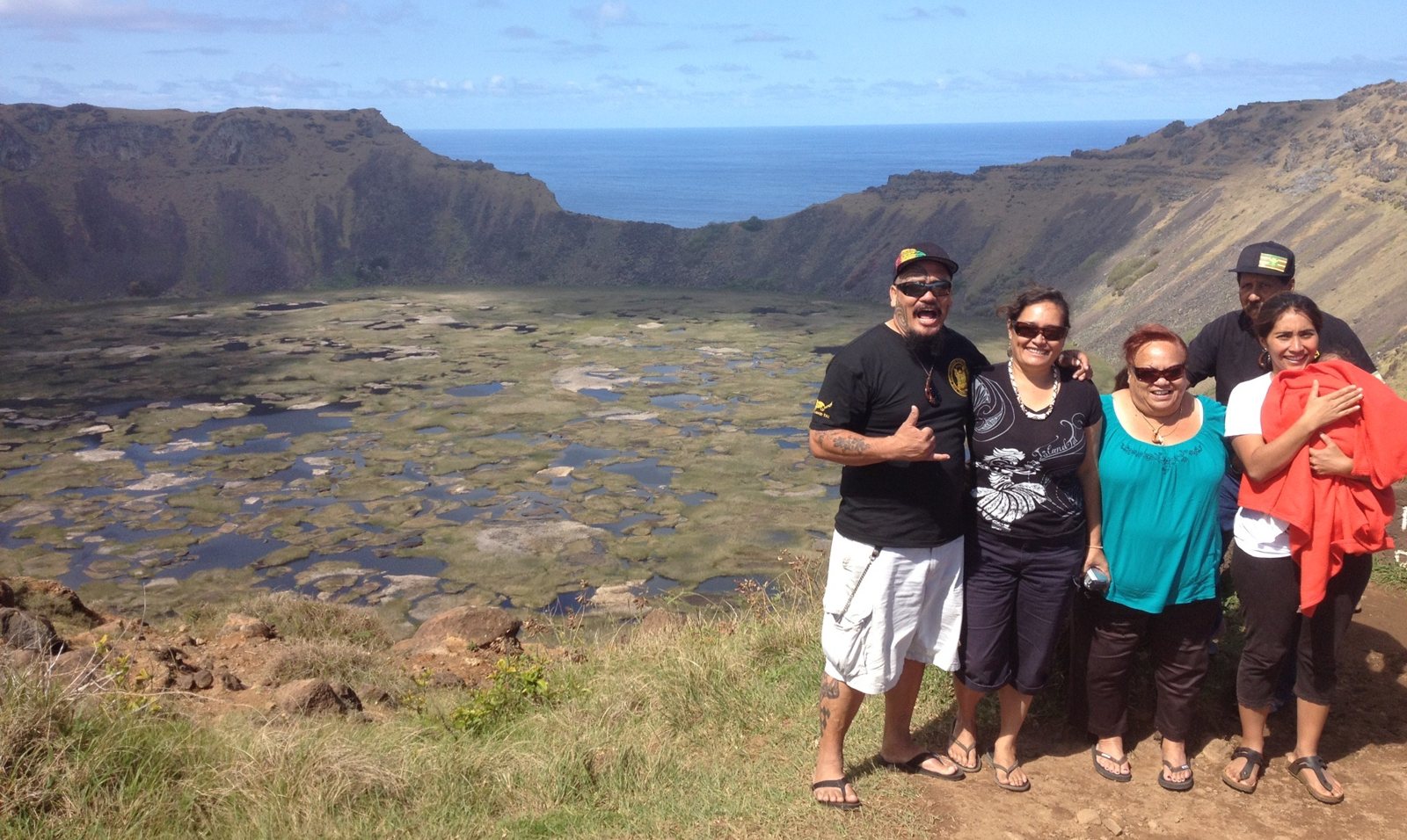 Rano Kau crater, Rapa Nui, September 2012