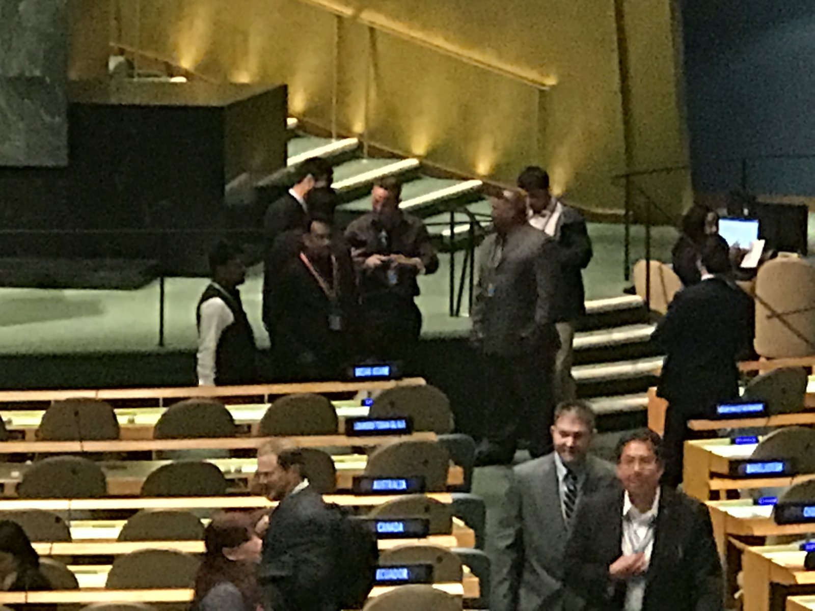 General Assembly Hall, United Nations Headquarters, New York, April 2017